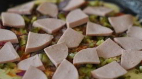 пицца минутка на сковороде