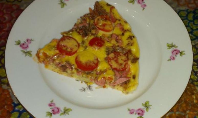 Рецепт пиццы ны сковороде