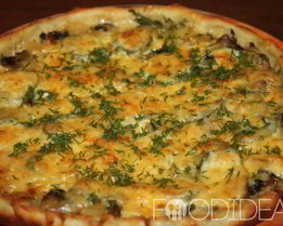 Пицца на твороге