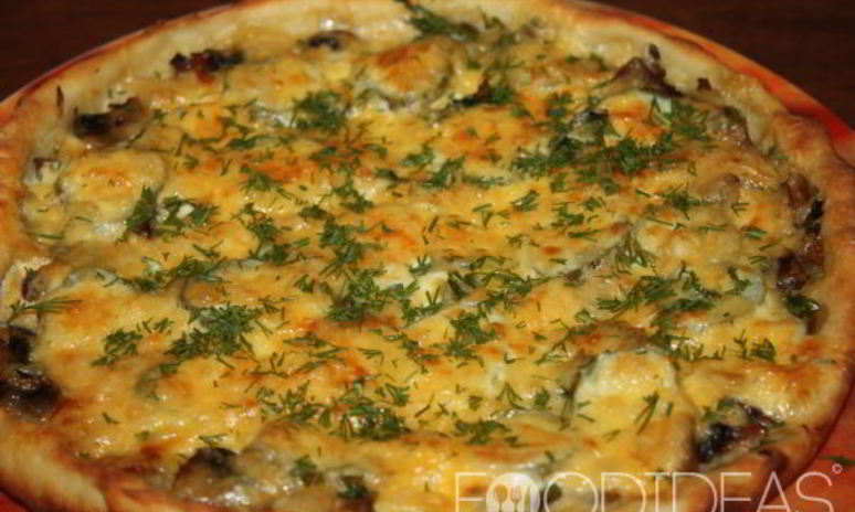 Рецепт пиццы на твороге