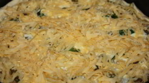 пицца на твороге