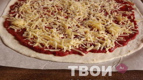 пицца с грибами