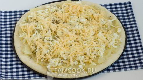 пицца с картофелем