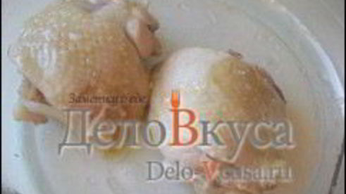 пицца с курицей, шампиньонами и сыром без томатной основы