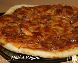 Пицца Сальсичча с красным перцем