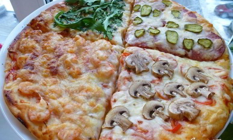 Рецепт пиццы времена года