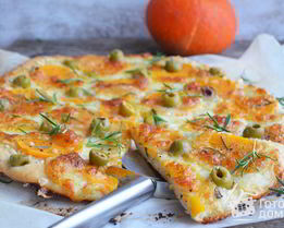 Тыквенная пицца