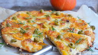 Тыквенная пицца