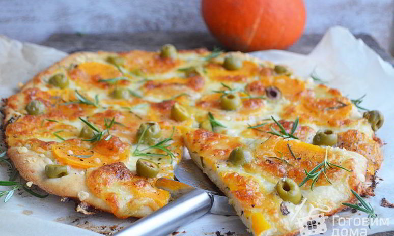 Рецепт тыквенной пиццы