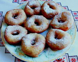 Быстрые пончики на кефире