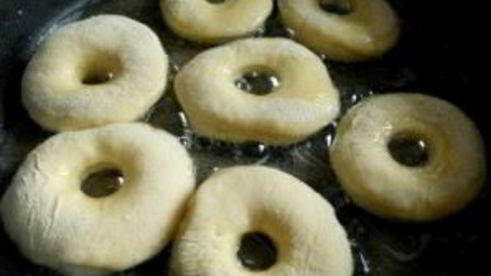 быстрые пончики на кефире