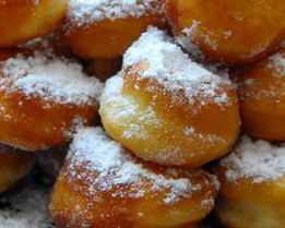 Домашние пончики на молоке