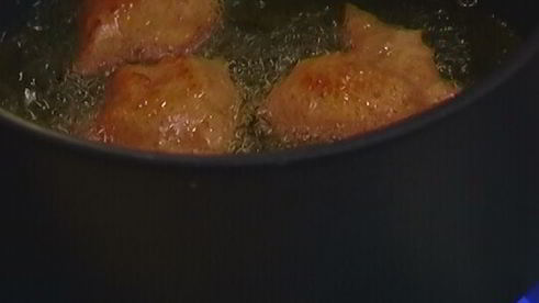 картофельные пончики с корицей