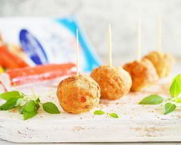 Крабовые пончики с сыром