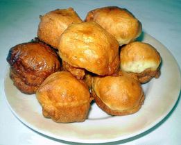 Пончики домашние на кефире с медом Батумские