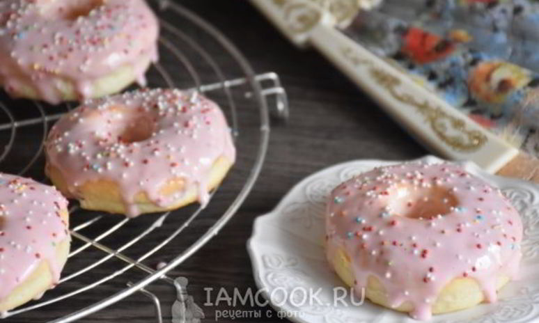 Рецепт пончиков donuts в духовке