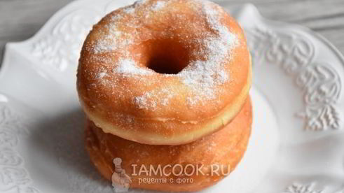 пончики donuts в духовке