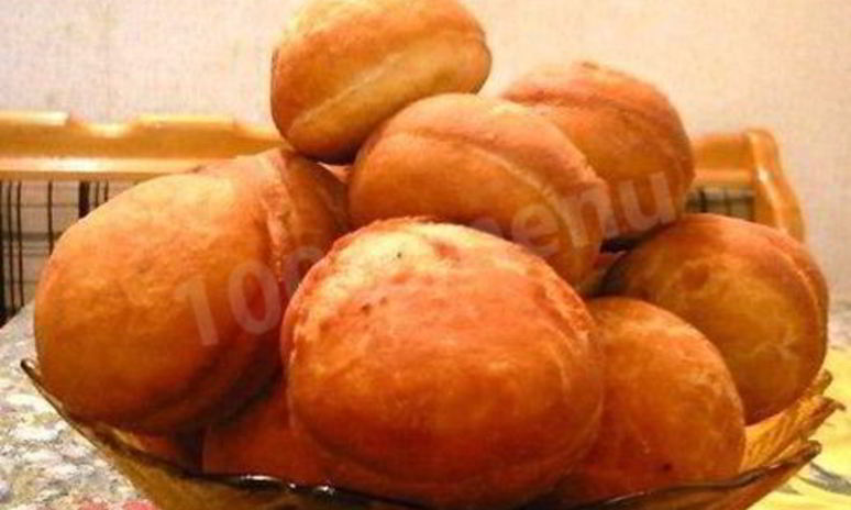 Рецепт пончиков дрожжевых пышных с начинкой внутри