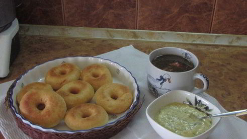 пончики дрожжевые