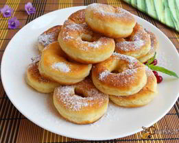 Пончики из плавленного сыра