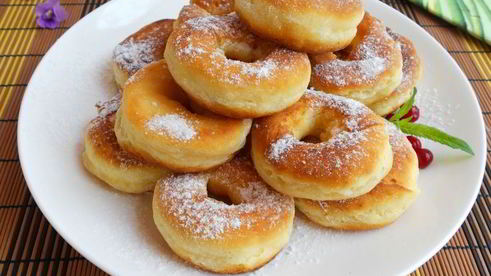 пончики из плавленного сыра