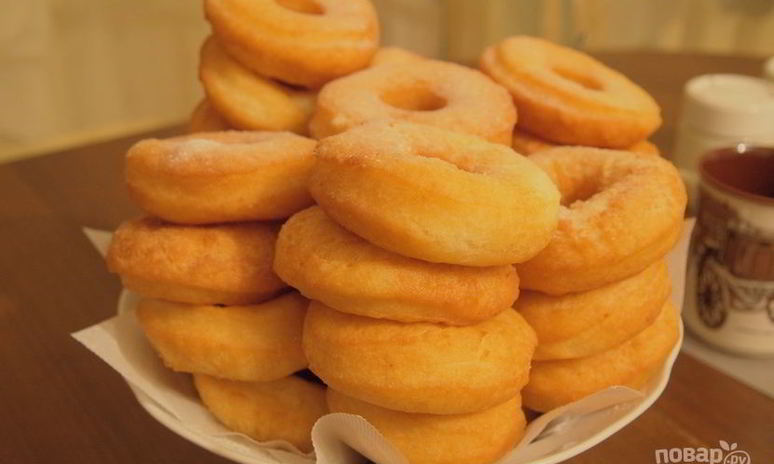 Рецепт пончиков из творога в растительном масле