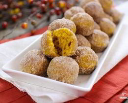 Пончики из тыквы