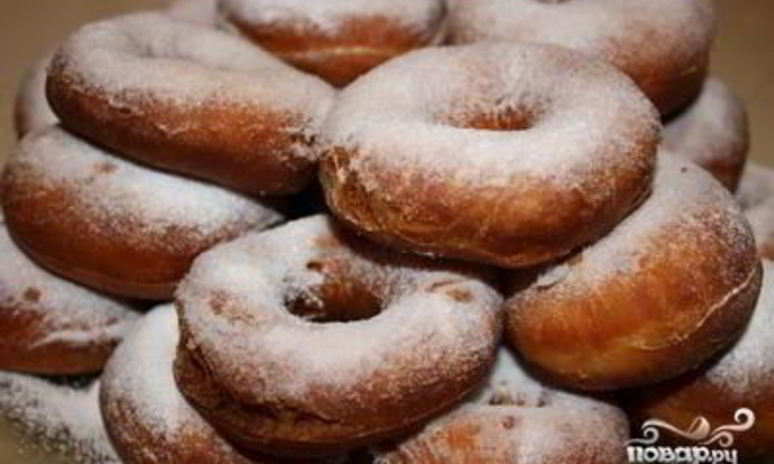 Рецепт пончиков кольца