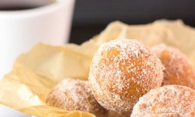 Рецепт пончиков на молоке без дрожжей