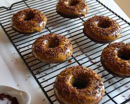 Пончики на сгущенке