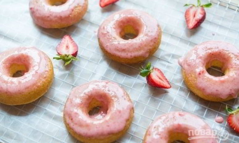 Рецепт пончиков с глазурью