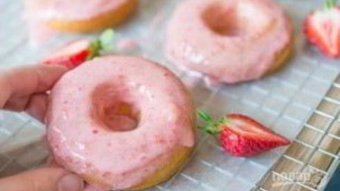 пончики с глазурью