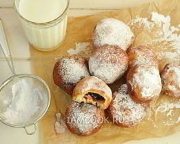 Пончики с начинкой
