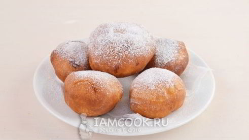 пончики с начинкой