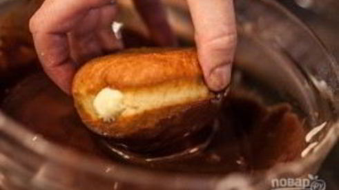 пончики с очень вкусной начинкой