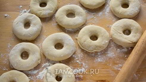 пончики с шоколадом