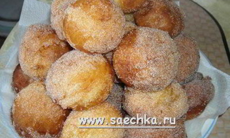 Рецепт пончиков с творогом