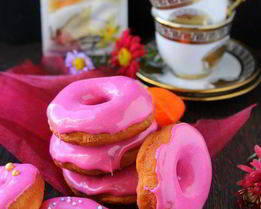 Пончики в глазури из маршмеллоу