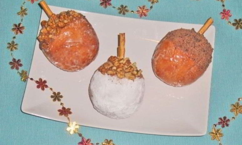 Рецепт рождественских пончиков желуди
