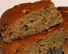 Домашняя коврижка с изюмом