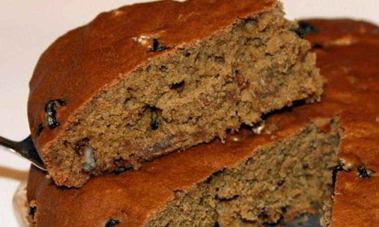 Рецепт домашней коврижки с изюмом