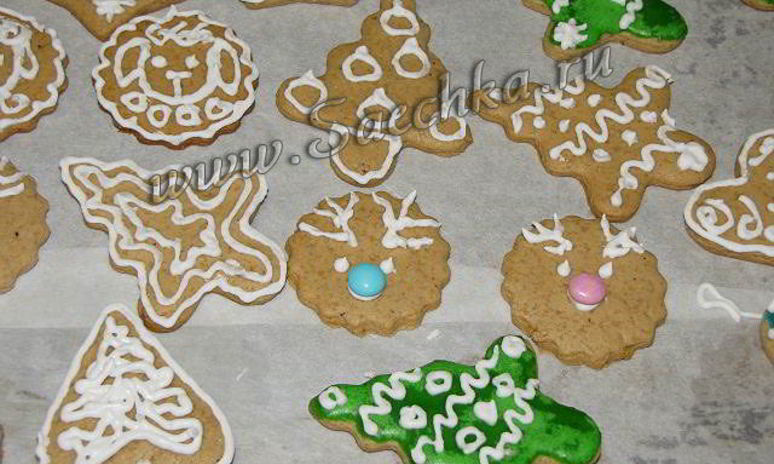 Рецепт имбирных пряников на меду