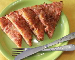 Коврижка морковная с фруктами