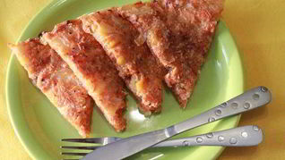 Коврижка морковная с фруктами