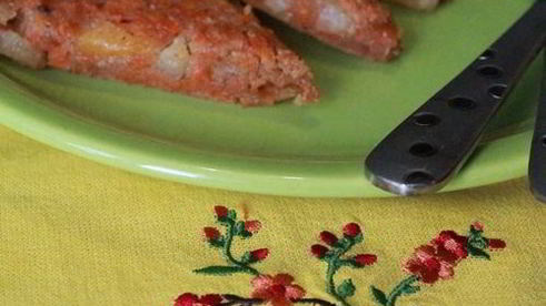 коврижка морковная с фруктами