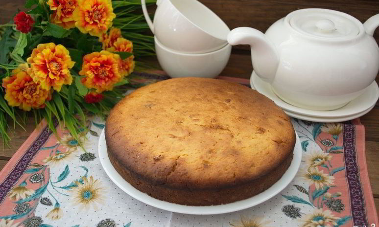 Рецепт коврижки с вареньем