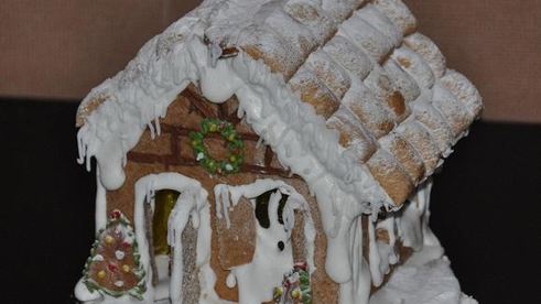новогодние пряничные домики в подарок
