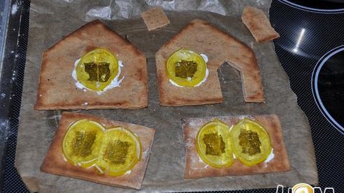 новогодние пряничные домики в подарок