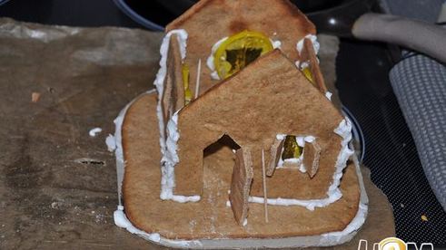 новогодние пряничные домики в подарок