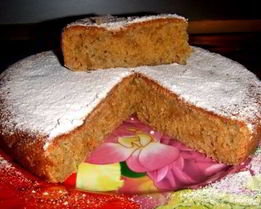 Постная банановая коврижка в мультиварке